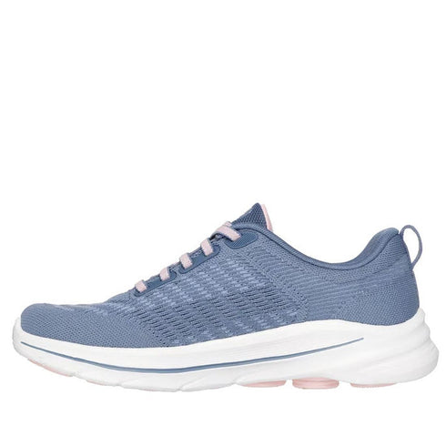 Womens Skechers Go Walk 8 Blue Pink